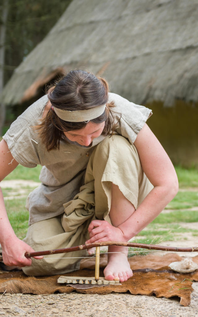 The path of discovery of the archeology in the Menhirs of Monteneuf (July 2016)