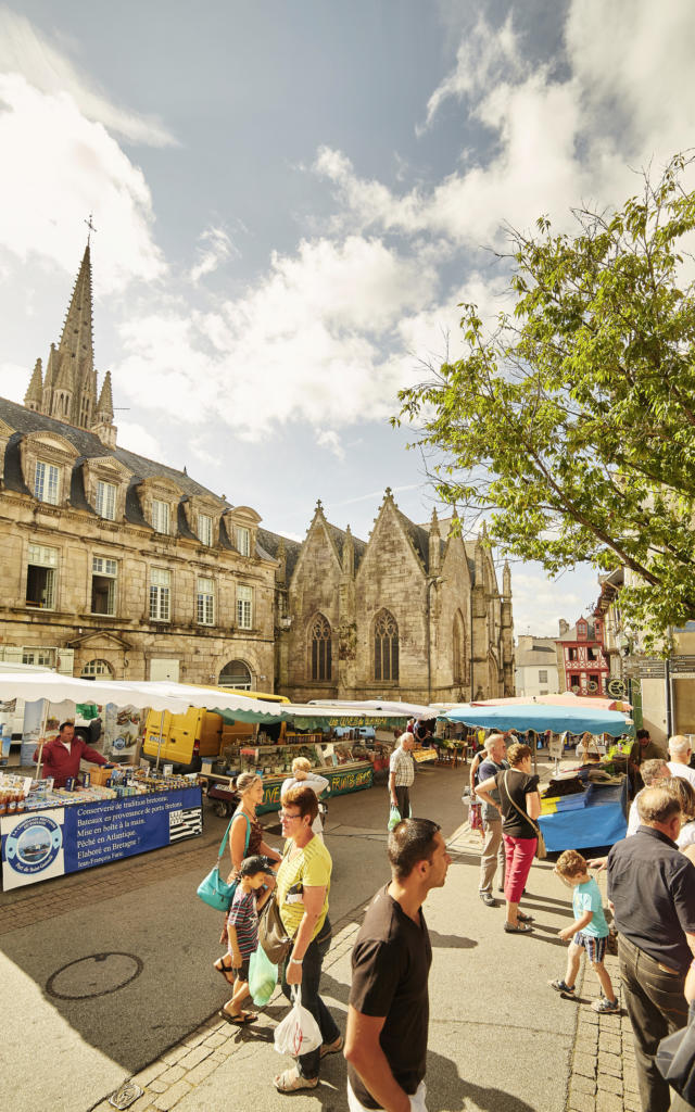 Markt in Josselin