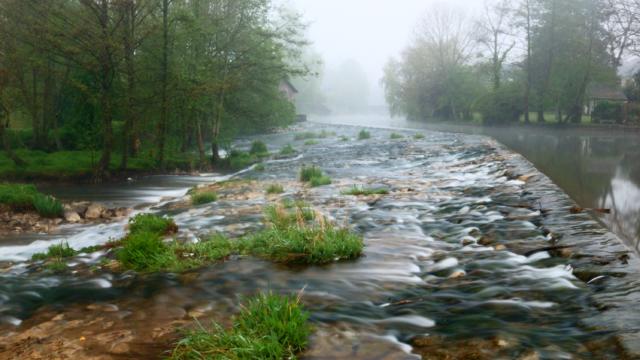 Zusammenfluss von Meu und Garun