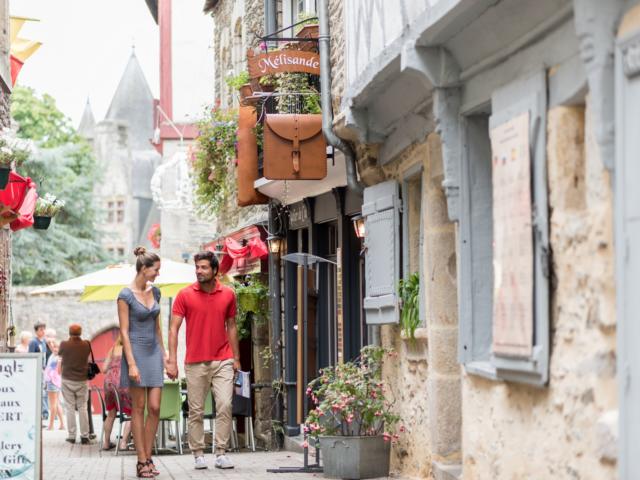 Balade dans les rues de Josselin