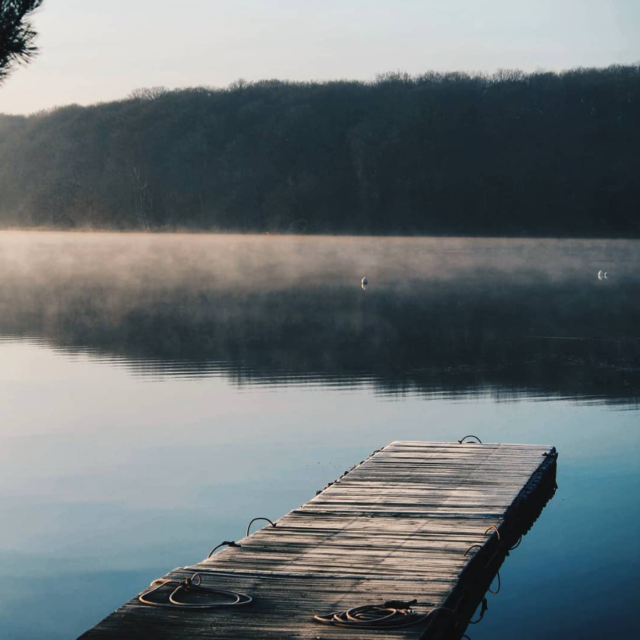 Lac De Trémelin - lever du jour