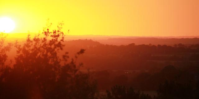 Sonnenuntergang im Vallon De La Chambre Au Loup