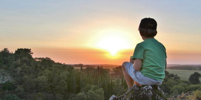 Sonnenuntergang im Vallon De La Chambre Au Loup