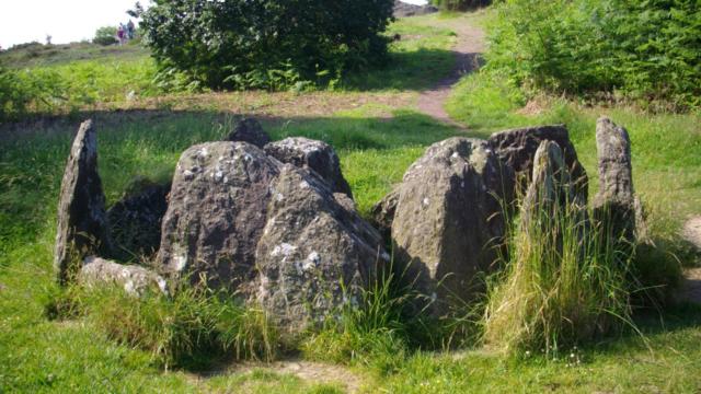 Hôtié de Viviane, site légendaire Brocéliande. Bretagne