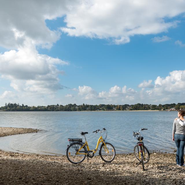 Groene route rond het meer van Brocéliande fietstocht