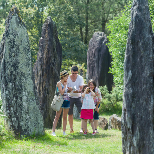 Menhir-Entdeckungspfad von Monteneuf