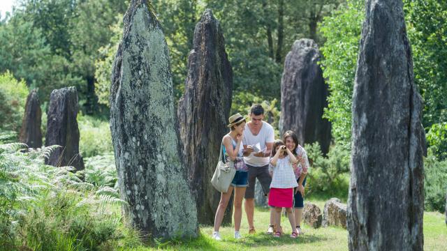 Menhir-Entdeckungspfad von Monteneuf