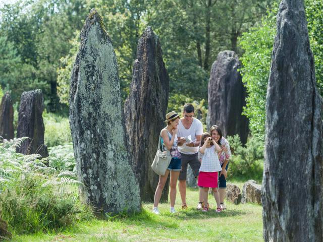 Menhir-Entdeckungspfad von Monteneuf