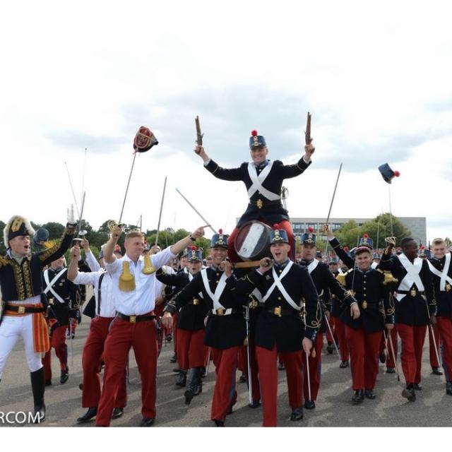 Trionfo delle Ecoles Militaires De St Cyr Coetquidan 3