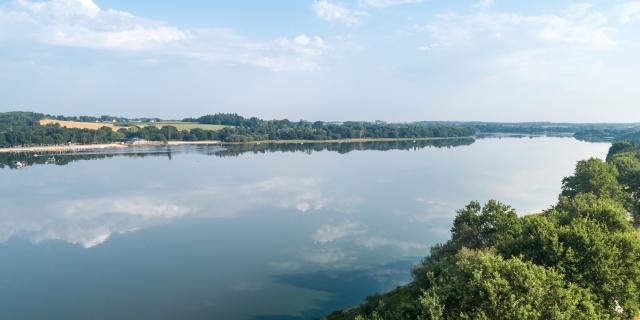 lac au duc vue aérienne