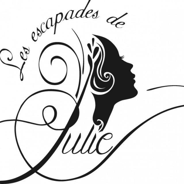 Les Escapades De Julie Logo Noir