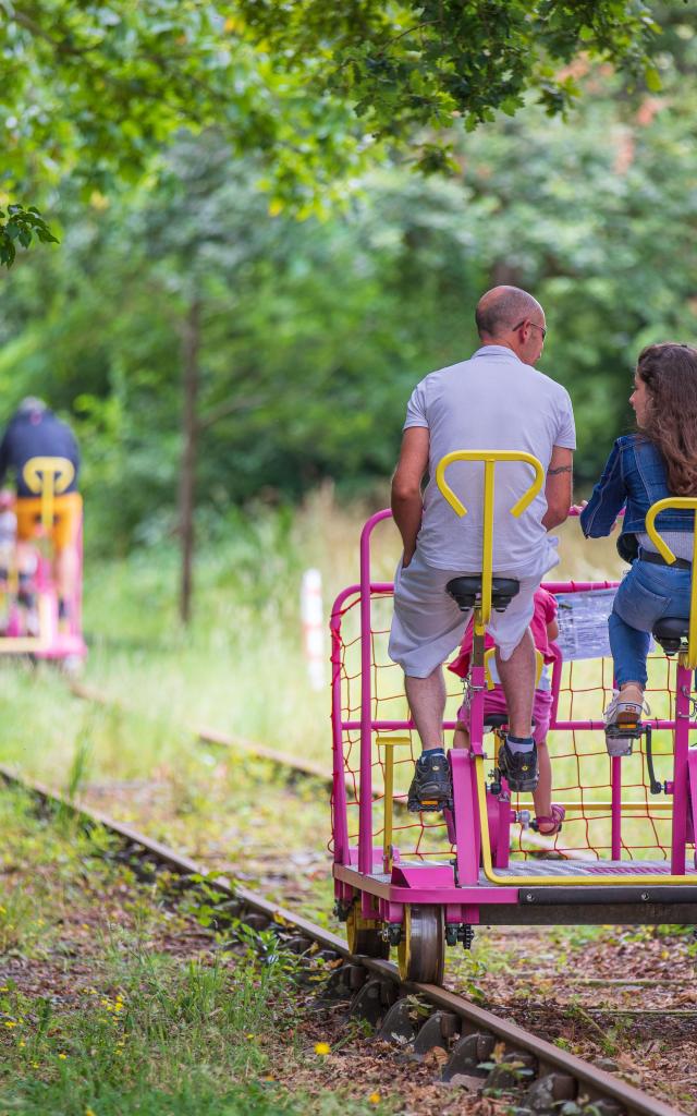 Bahnhof Médréac vélo-rail - Aktivität vélo-rail