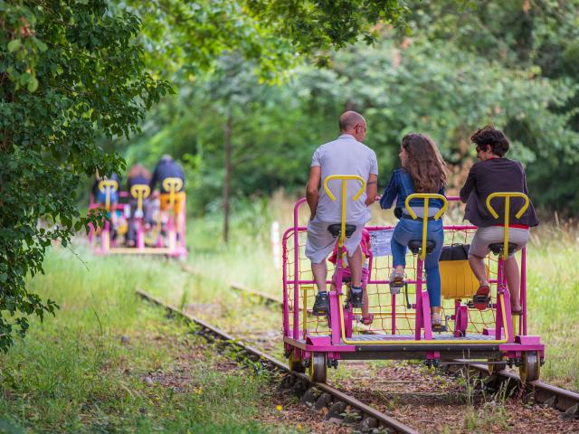 Gare vélo-rail de Médréac - Activité vélo-rail