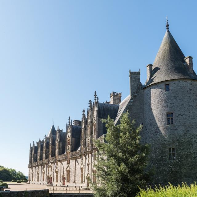 castillo de Josselin - fachada renacentista