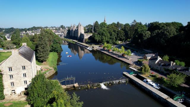 Vue Drone Josselin