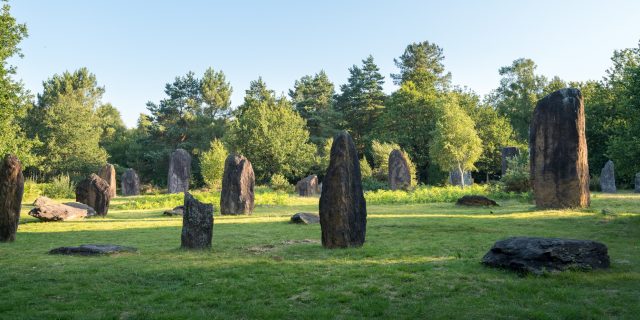 Menhirs Monteneuf Site Megalithique