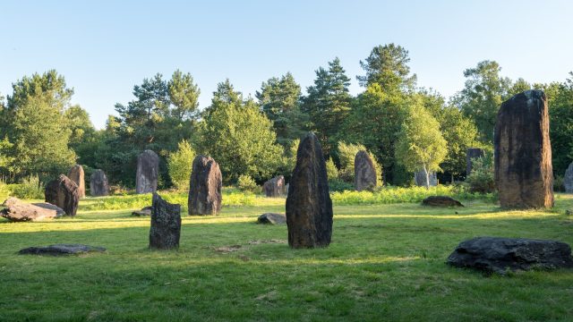 Menhirs Monteneuf Megalithische site