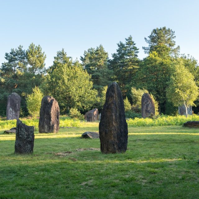 Menhirs Monteneuf Megalithische site