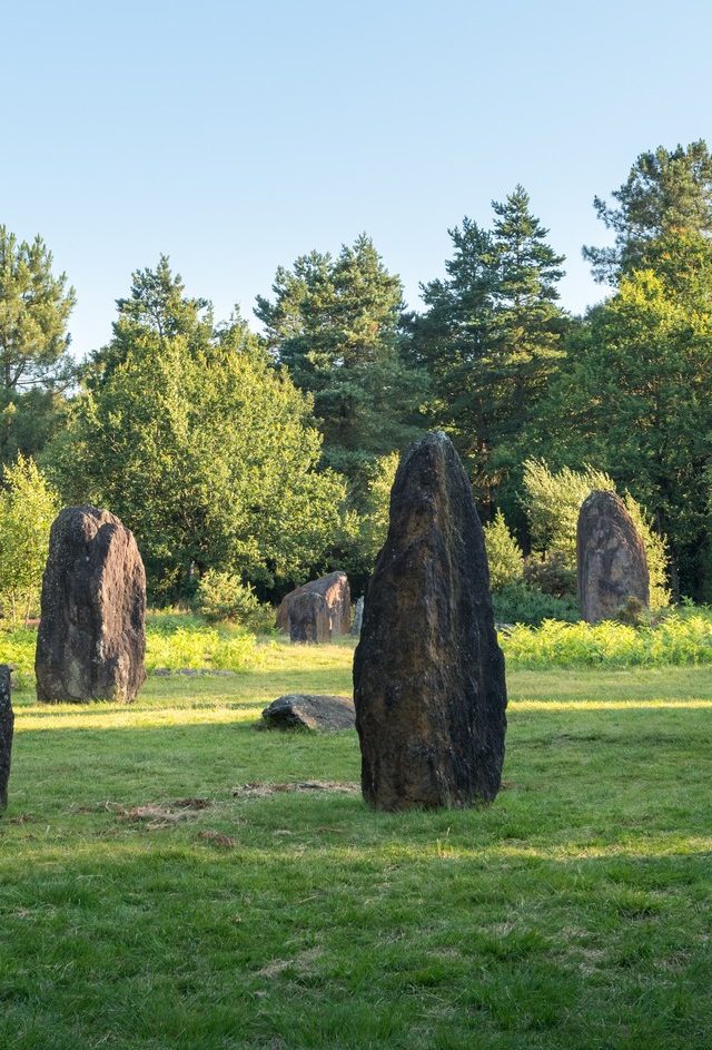 Menhire Monteneuf Megalithische Stätte