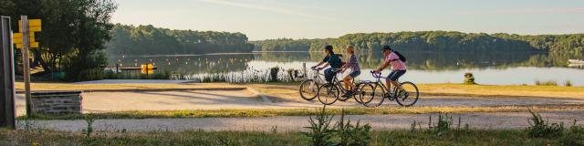 Vélo / VTT - Lac de Trémelin - Pays Pourpré - Destination Brocéliande