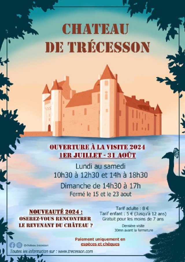 Visites guidées château de Trécesson - Campénéac