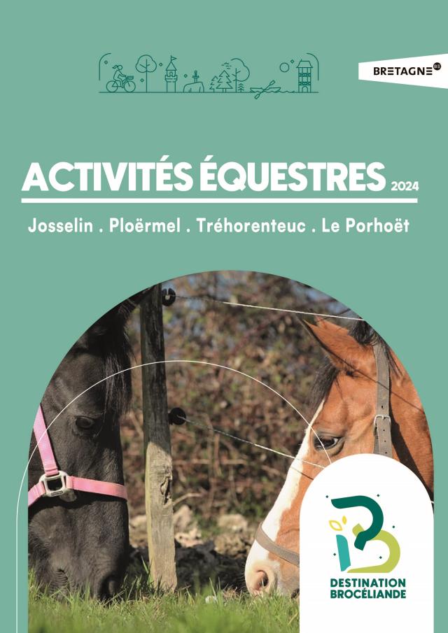 Couv E Brochures Activites Equestres 2024