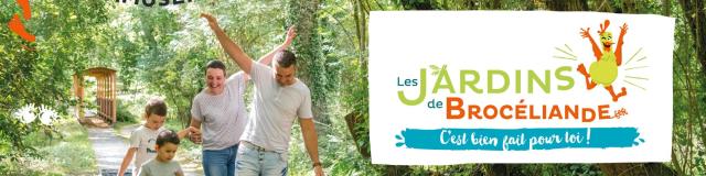 Visuel general des Jardins de Brocéliande 2025